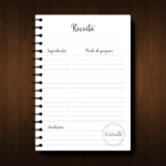 Miolo Caderno de Receitas