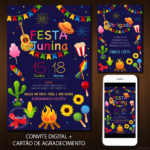 Convite Digital Festa Junina