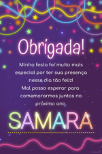 Convite Digital Neon: Colorido Infantil Estrelado + Brinde - Imagem 2