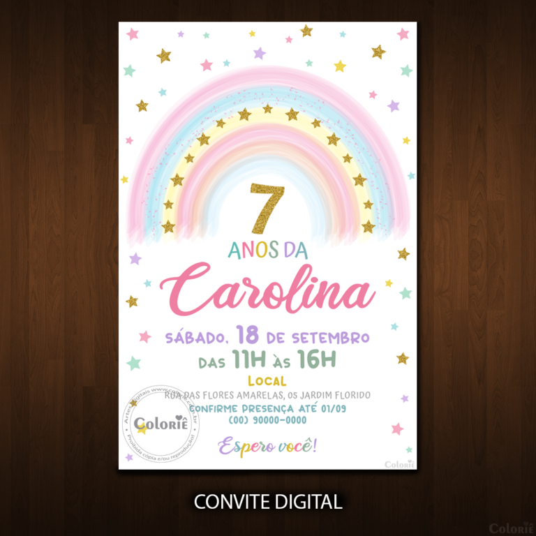 convite-arco-iris-com-cores-claras