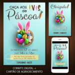 Convite Digital Páscoa