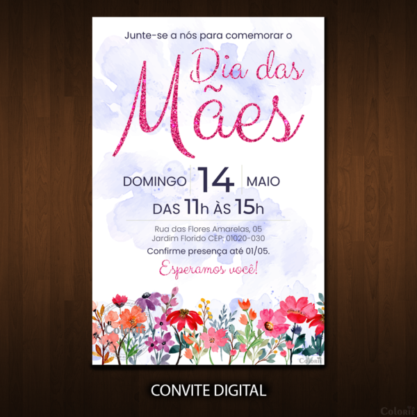 convite-para-o-dia-das-mães-com-glitter-pink