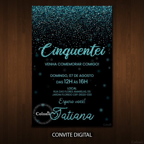 convite-preto-com-azul-brilhante