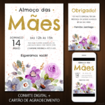 Convite Digital Dia das Mães
