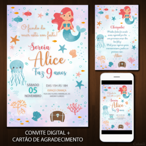 Convite Digital Sereia