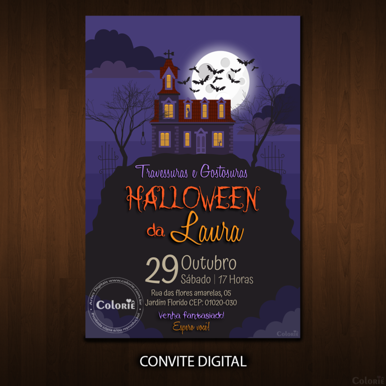 castelo-de-terror-convite-de-halloween