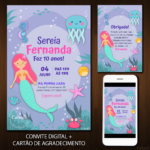 Convite Digital Sereia