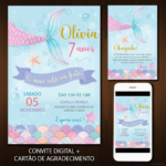 Convite Digital Sereia