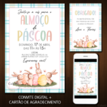 Convite Digital Páscoa