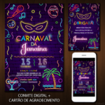 Convite Digital Carnaval