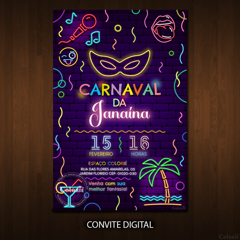 convite-de-carnaval-neon-brilhante
