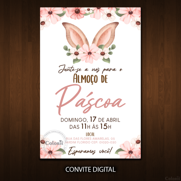 convite-orelhas-de-coelho-e-flores