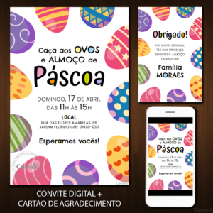 Convite Digital Páscoa
