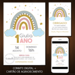 Convite Digital Arco-íris