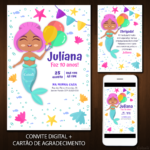 Convite Digital Sereia