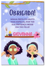 Convite Digital Spa: Amigas se Embelezando + Brinde - Imagem 2