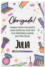 Convite Digital Spa: Maquiagens Fofas + Brinde - Imagem 2