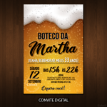 Convite Digital Boteco