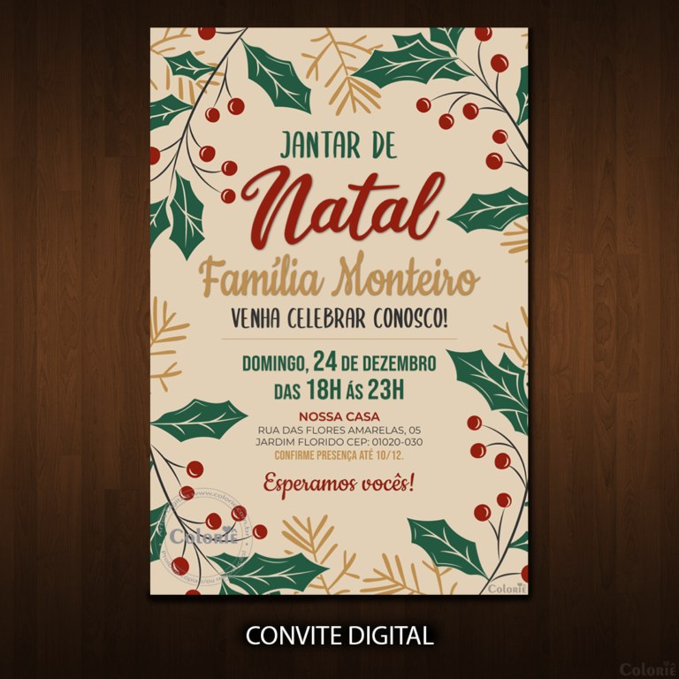 Convite Digital Natal