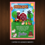 Convite Digital Fazendinha
