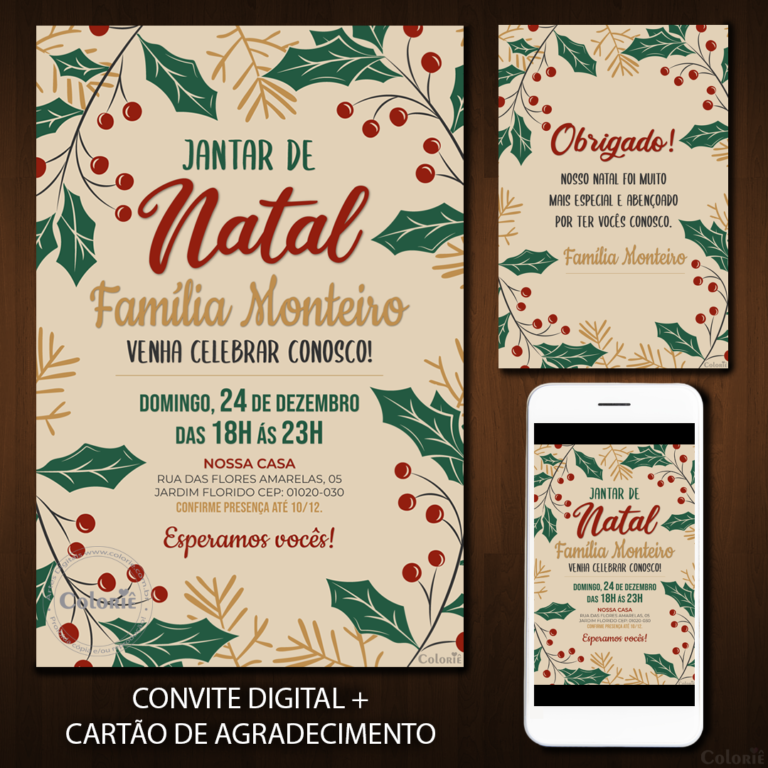 Convite Digital Natal