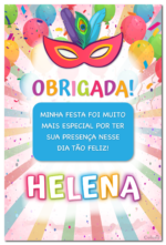 Convite Digital Carnaval: Bailinho Colorido + Brinde - Imagem 2